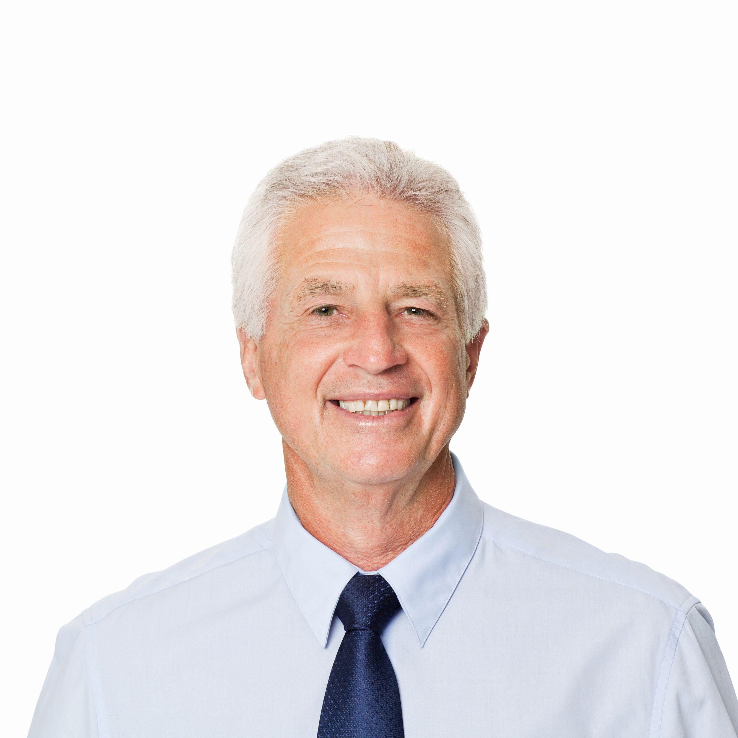Professional headshot of a senior professional